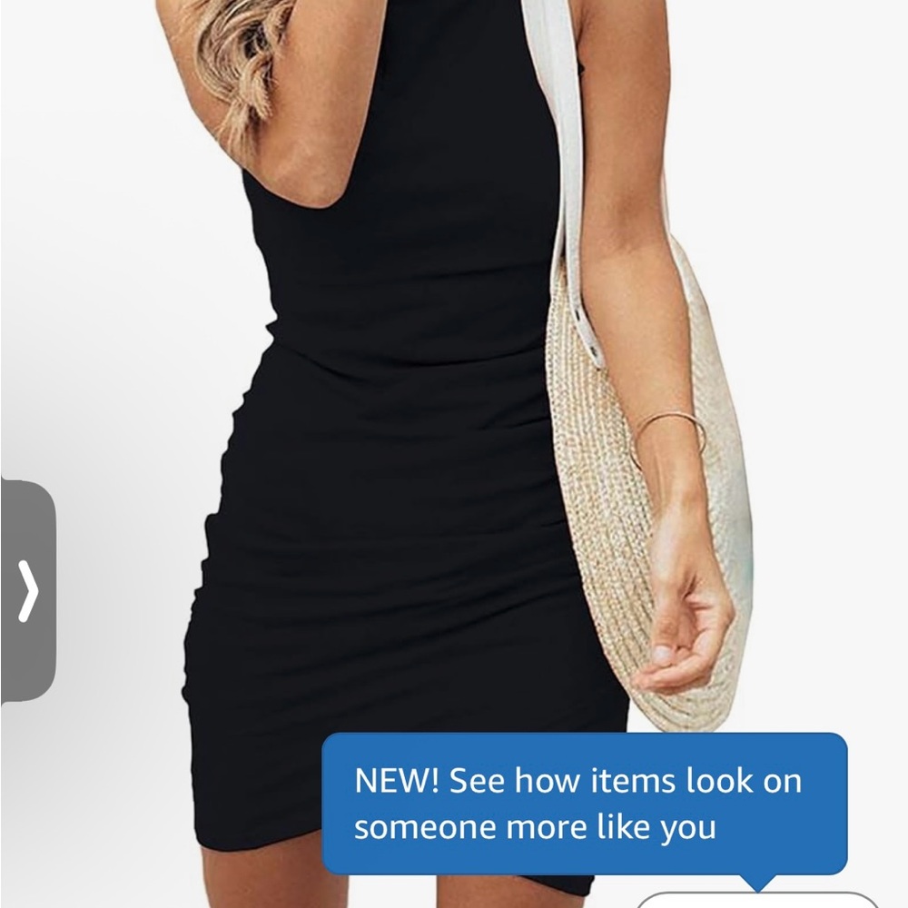 Elegant Black Sleeveless Dress